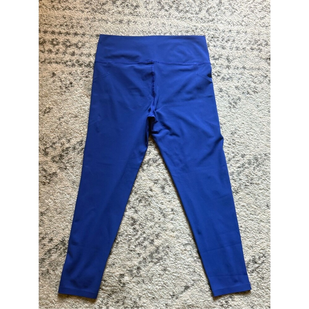 Mono B Royal Blue/Purple High Waisted Leggings XL